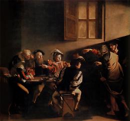 Simbologia della Vocazione di San Matteo di Caravaggio