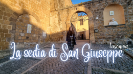 La sedia di San Giuseppe - Tuscania - Il timone in viaggio con Sara