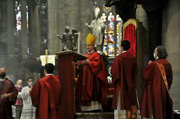 L’arcivescovo di Milano annuncia un rosario per la pioggia. Che arriva subito