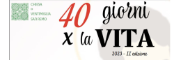 Sanremo, al via la maratona "40 giorni per la vita"
