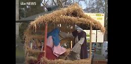 Vandali distruggono il presepe di un'antica chiesa in Inghilterra