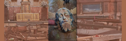 Valencia, una statua di Cristo recuperata dal fango ricorda le vittime dell'alluvione