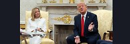 Meloni convince Trump al dialogo con l’Ue. Sinistra ammutolita