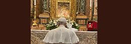 Papa Leone XIV, visita a sorpresa (e preghiera) alla «Madre del Buon Consiglio»