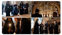 Il vicepresidente JD Vance prega per la pace nella Basilica del Santo Sepolcro
