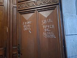 Lourdes, vandalizzata la chiesa parrocchiale