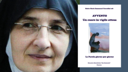 Suor Corradini: «L’Avvento non è solo attesa, ma anche presenza di Dio»