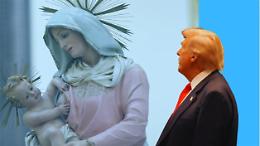 Il toccante omaggio di Trump alla Vergine Maria