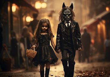 BAMBINA, HALLOWEEN, HORROR BAMBINA, HALLOWEEN, HORROR