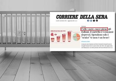 «Culle vuote, cucce piene»: pure il “Corriere” ora vede la deriva antinatalista «Culle vuote, cucce piene»: pure il “Corriere” ora vede la deriva antinatalista