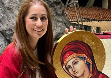 «Vi racconto il mio presepe prolife in Vaticano» «Vi racconto il mio presepe prolife in Vaticano»