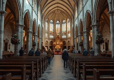 CHIESA, POCHI FEDELI