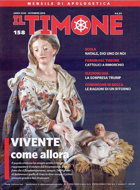 Timone 158 dicembre 2016