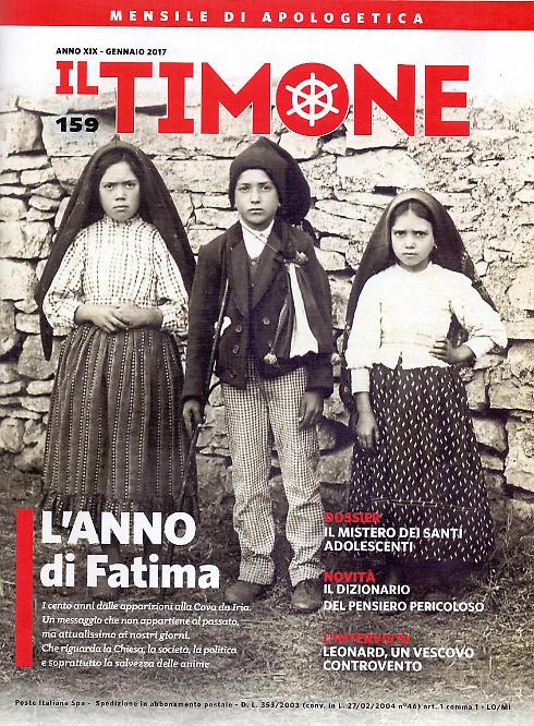 Timone 159 gennaio 2017