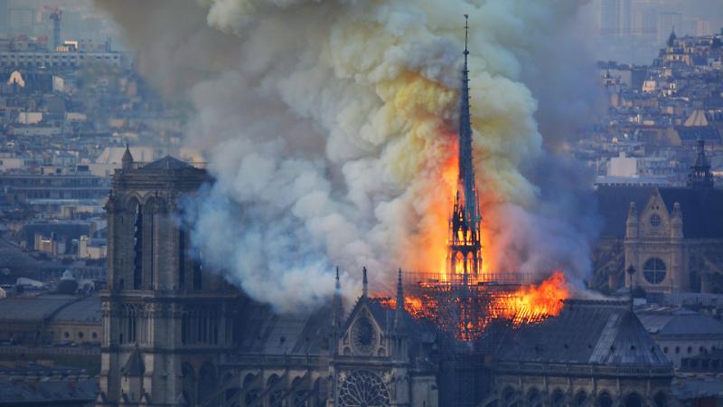 notre dame fiamme