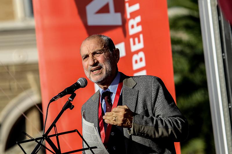 MANIFESTAZIONE PIAZZA DEL POPOLO RESTIAMO LIBERI
