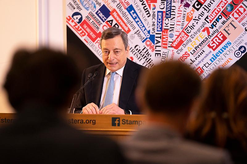 CONFERENZA STAMPA DEL PRESIDENTE DRAGHI ALLA STAMPA ESTERA