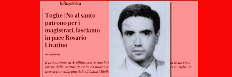 Rosario Livatino santo patrono dei magistrati