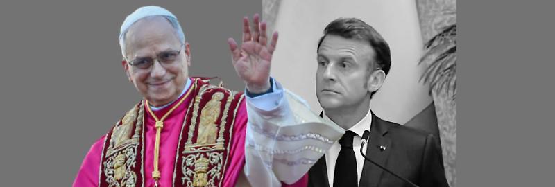 papa Leone Macron