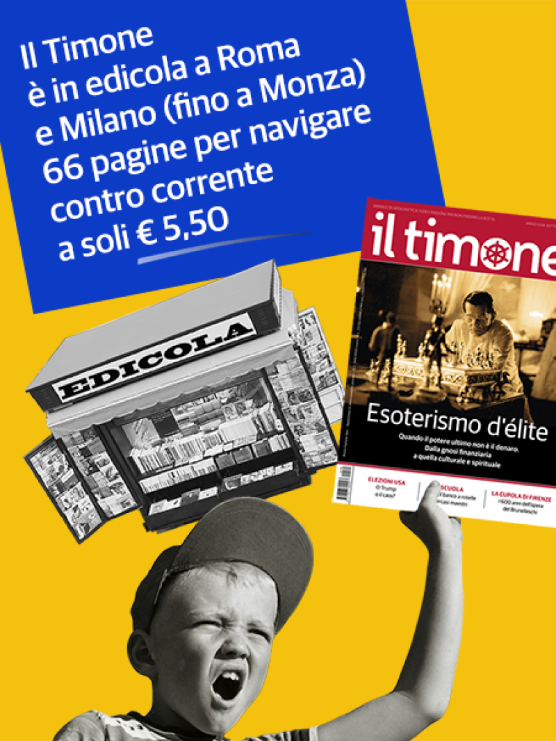 Il Timone in edicola