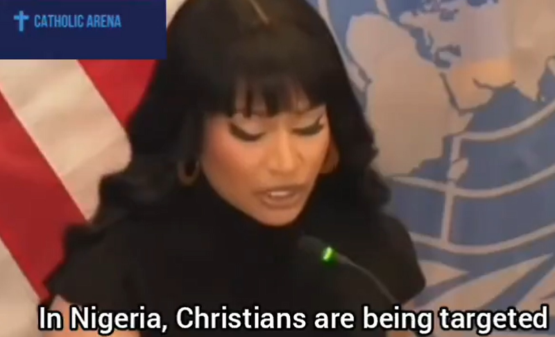 Se a difendere i cristiani della Nigeria ci deve pensare Niki Minaj