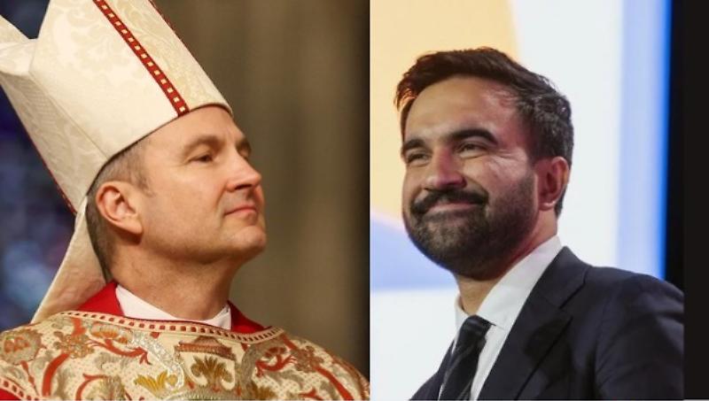 New York, il nuovo arcivescovo si insedia. E Zohran Mamdani diserta