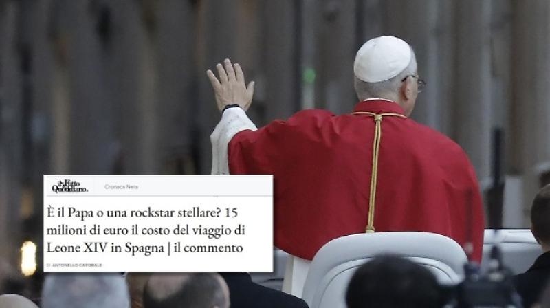 &laquo;Il viaggio di Leone XIV in Spagna costa 15 milioni&raquo;. Ma i benefici (anche economici) saranno ben pi&ugrave; elevati
