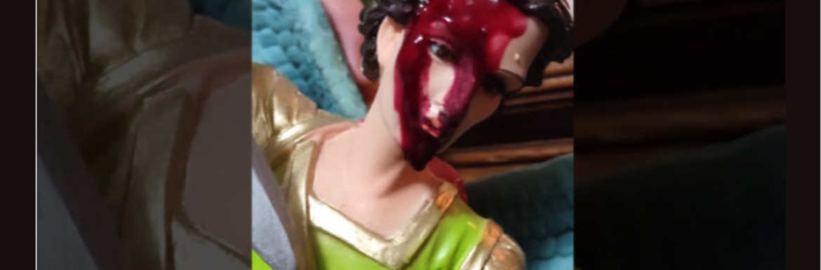 Da una statua di san Michele in Colorado potrebbe scorrere sangue