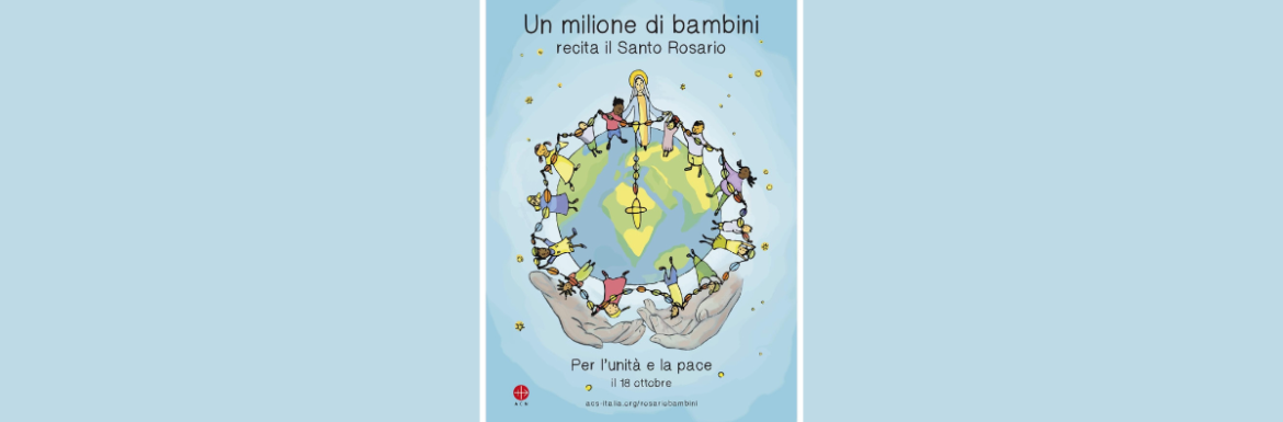 Domani «un milione di bambini pregano il rosario»