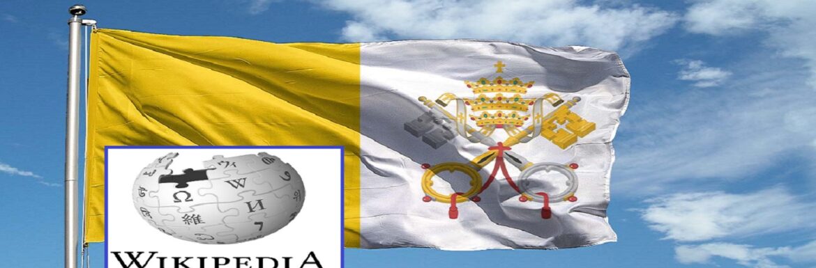 Wikipedia per anni ha sbagliato la bandiera della Città del Vaticano