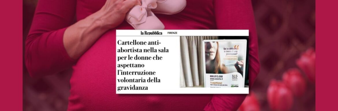 Firenze, un cartello per le mamme in difficoltà secondo «Repubblica» le fa svenire