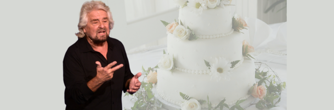 Grillo vuol «privatizzare il matrimonio». Idea pazza, ma non troppo