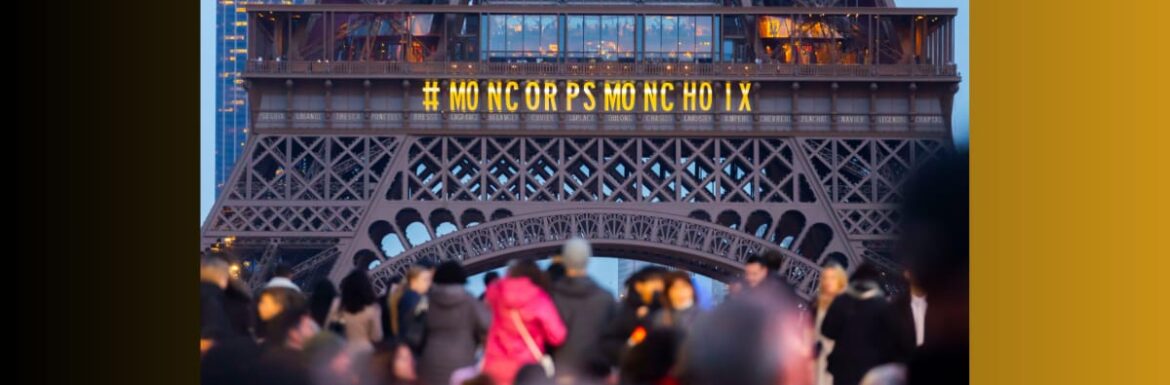 Aborto celebrato sulla Tour Eiffel, umiliazione alla civiltà
