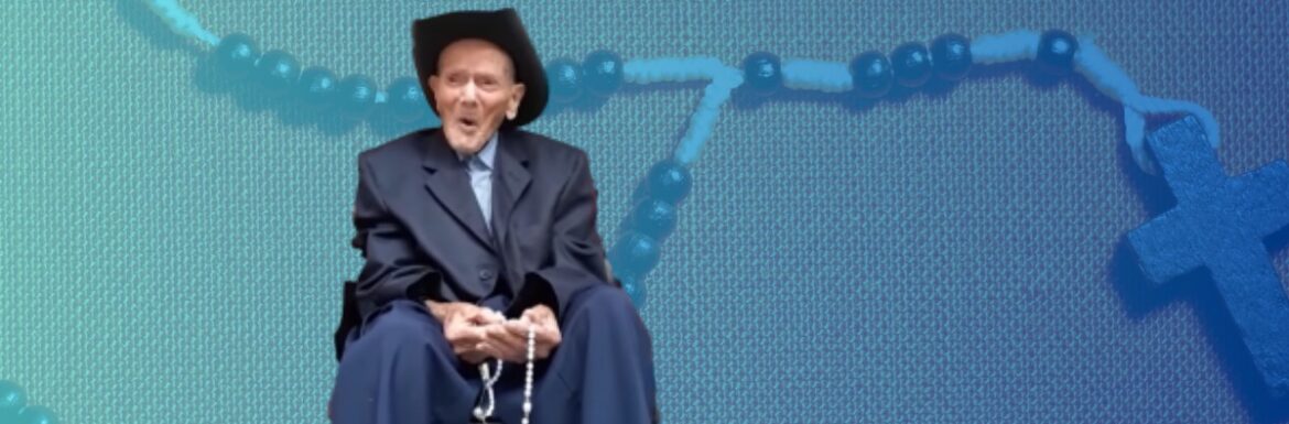 L’uomo più anziano del mondo, morto a 114 anni, diceva il rosario due volte al giorno
